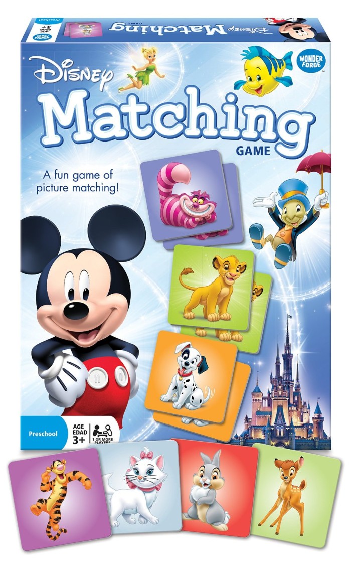 Memory Matching Game with Disney Characters