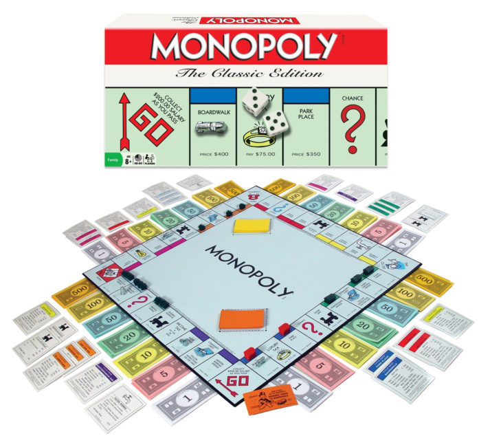 Rules for Monopoly Classic Version Board Game