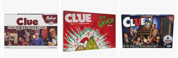 Classic board games - The Grinch board game Clue