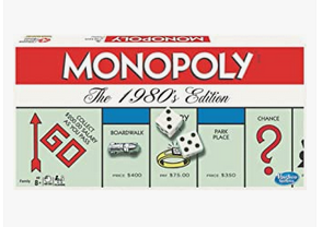 1980's Classic board game - Monopoly version