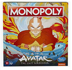 Avatar Anime cartoon board game - Monopoly edition