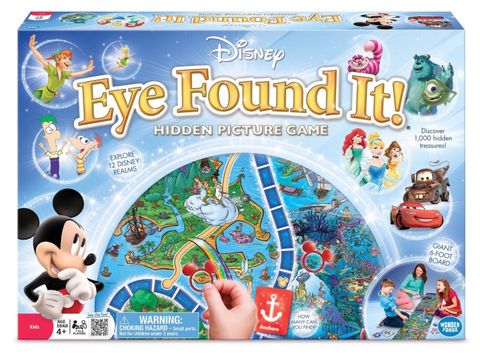 Disney Hidden Pictures Board Game for Family Time