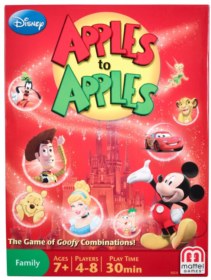 Apples to Apples Disney Version Card Game