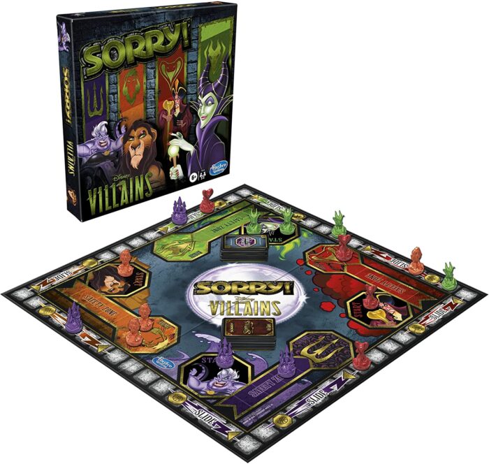 Disney board games for kids - top villains games - classic games with a wicked twist.
