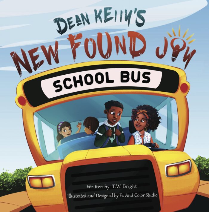 Positive Book - Black Boy and Bus Driver - School Book for Kids - Dean Kelly's New Found Joy