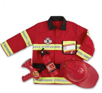 Kids community helpers costumes for dress up and playtime.